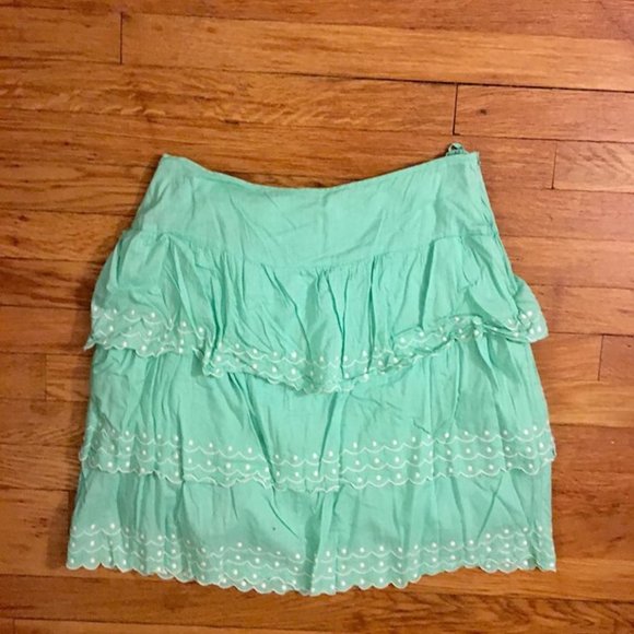 Anthropology IPSA Layered Scallop Skirt | Size 8 - Picture 1 of 2